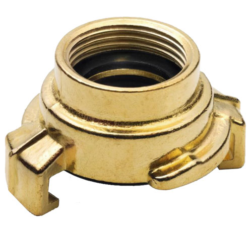 Geka DIN Express Female Thread Coupling - Brass